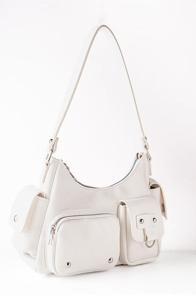 Tecer Bag Women's Multi-Pocket Zippered Hand and Shoulder Bag