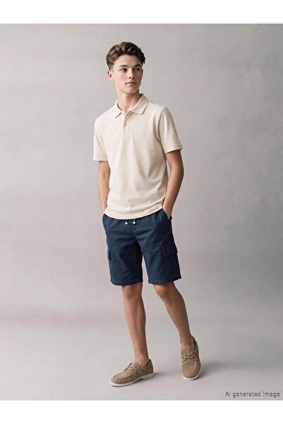 LC Waikiki Boy's Gabardine Cargo Shorts (S6)