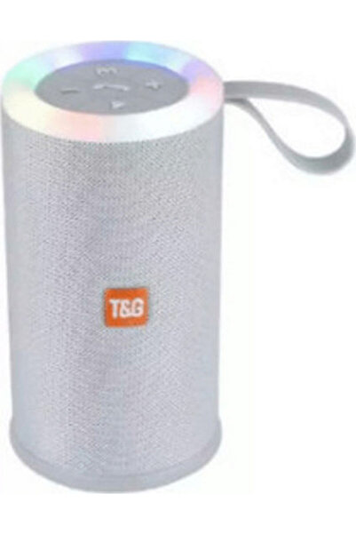 T&G TG-512 Ηχείο Bluetooth 10W με Ραδιόφωνο Γκρι