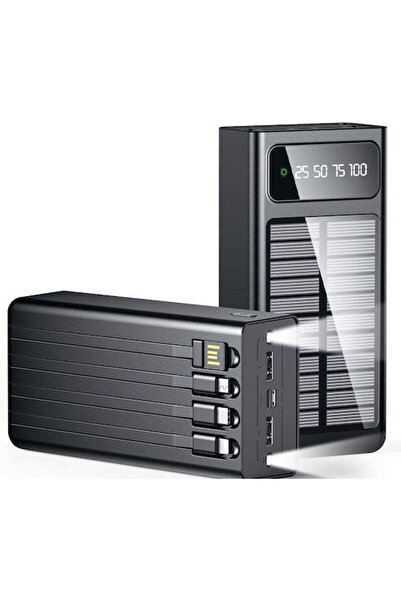klgo KP-97 Ηλιακό Power Bank 10000mAh με 2 Θύρες USB-A Μαύρο