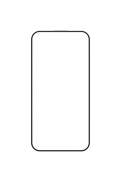 BEAR Προστατευτικό θόλος για Apple iPhone 16, ασφαλές γυαλί, πλήρης κόλλα, μαύρο