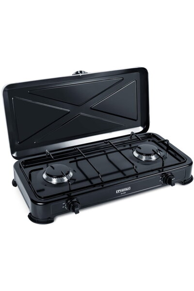 Promis Gas cooker KG200 BLACK WITHOUT REDUCER