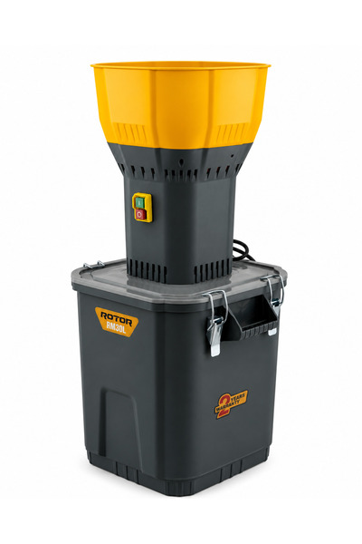 Rotor RM30L Yem Kırma Makinesi, Tahıl Değirmeni 30 L Hazne