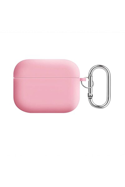 AirPods 4. Nesil Uyumlu Kulaklık Kılıfı, Metal Kancalı Silikon Leke Tutmaz Kılıf
