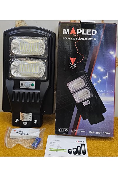 MAPLED SOLAR LED ARMATÜR 100W