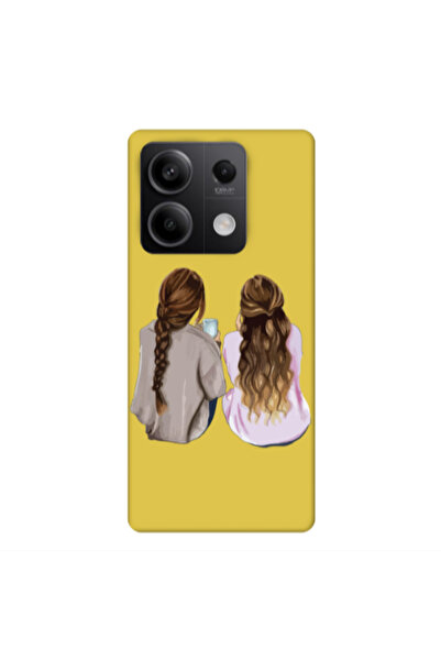 Other Xiaomi Redmi Note 13Pro 5G Friends Yellow Colored Silicone TPU Θήκη