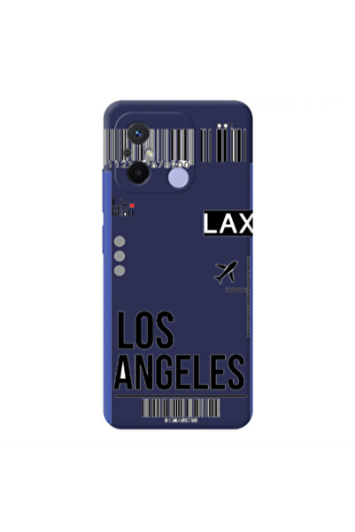 Other Xiaomi Redmi 12C Los angeles Dark blue Colored Silicone TPU Θήκη