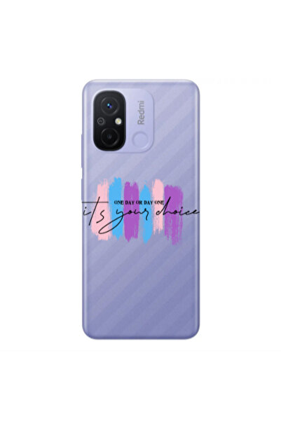 Other Xiaomi Redmi 12C One Day Or Day One Transparent Silicone TPU Θήκη