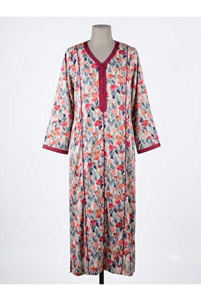 Zinora Women Dress, Jalabiya full Sleeve Emirati Mukhawar Dress,Soft rayon Ma...