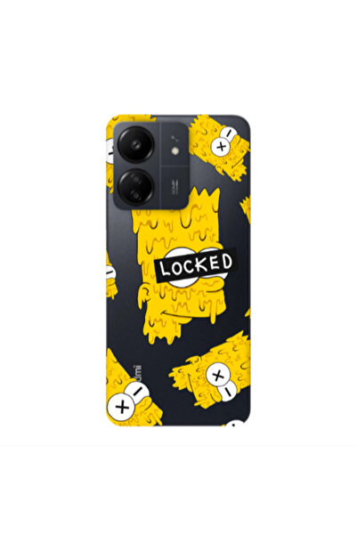 Other Xiaomi Redmi 13C Bart Simpson Transparent Silicone TPU Θήκη