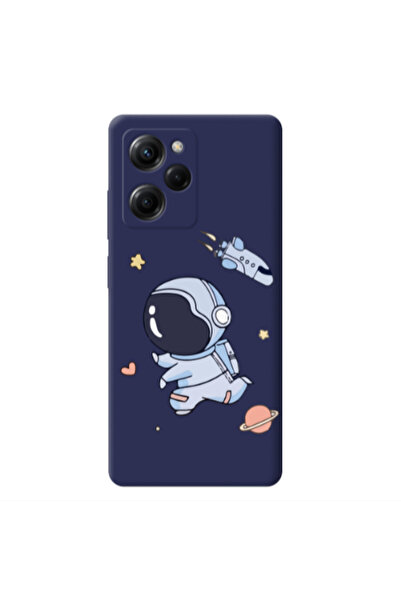 Other Xiaomi Poco X5 Pro Aduket Dark blue Colored Silicone TPU Θήκη
