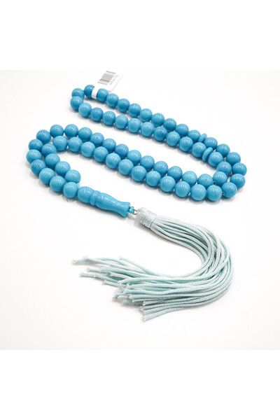 Generic Chinese Turquoise Rosary 66 Beads 8mm Sky Blue Prayer Beads 55g Tasbi...