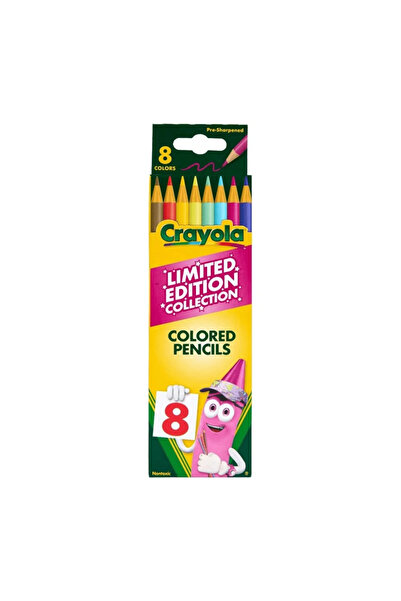 Crayola ألوان أقلام تلوين محدودة الإصدار، 8 أقلام، ألوان تم إيقاف إنتاجها