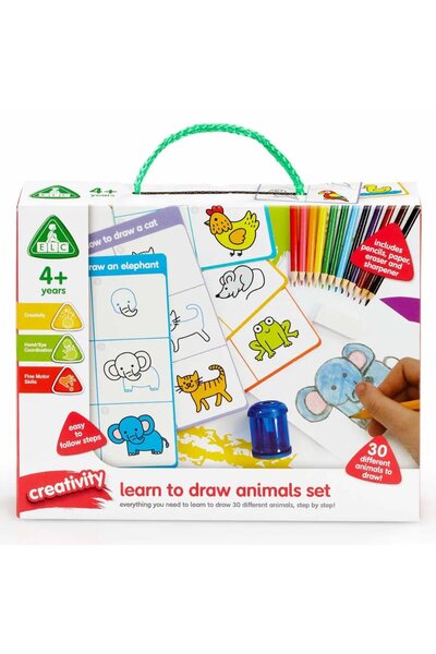 ELC Art And Craft Learn to Draw Animal Set