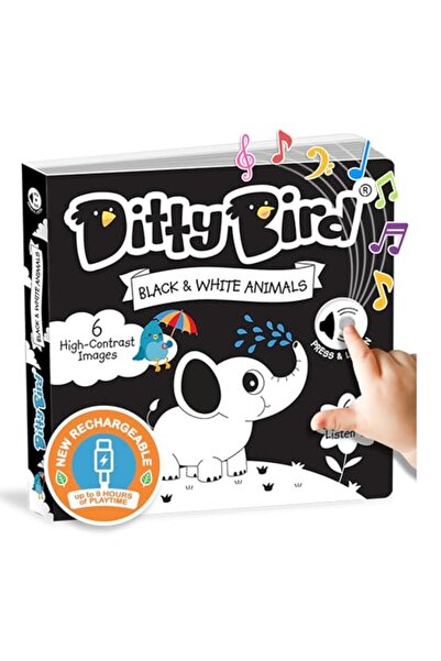 Ditty Bird Black And White Animals