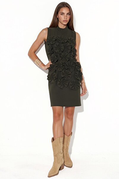 Hiccup Msn Embroidered Sleeveless Mini Dress