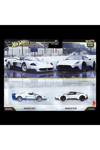 HOT WHEELS Premium Car Culture Maserati MC12 ve Maserati MC20