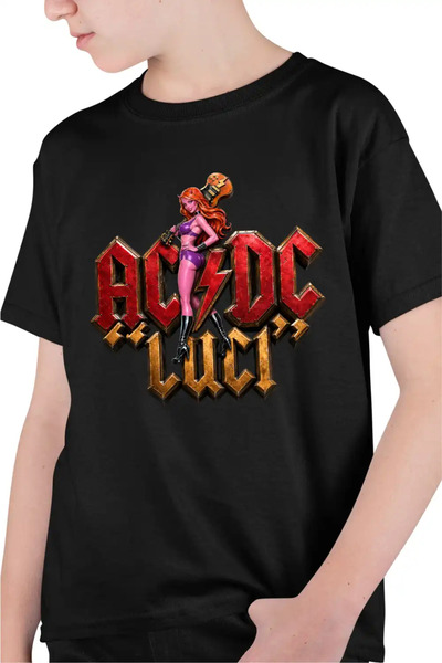 OEM AC/DC Luci Merch ACDC Kids Boys T-SHIRT Shirt