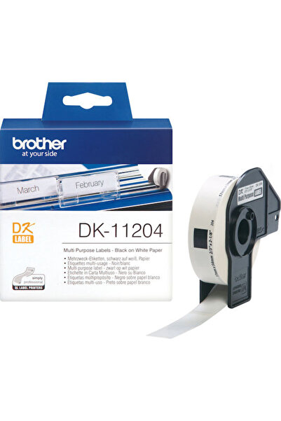 Brother 400 Αυτοκόλλητες Ρολές Ετικετών για Εκτυπωτή Ετικετών 54x17mm 1 τεμάχ...