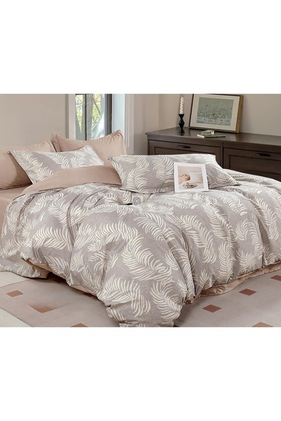 CHIRASO Set Lenjerie pat LUX CHIRASO, 7 piese Cearceaf 220x240 și Elastic 180...