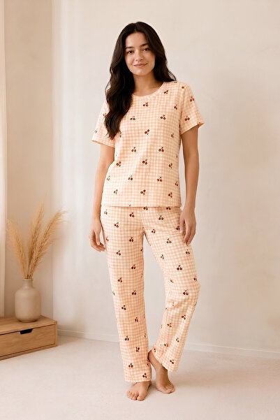 MODANINO Girl's Cotton Milan Fabric Pajama Set 8-16 Years 12699Hc