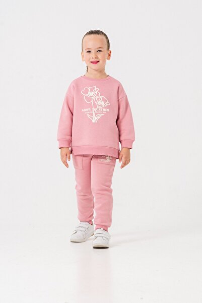 Mışıl Kids 3 İp Grow Together Lets Shine Like the Sun Printed Girls' Top and ...