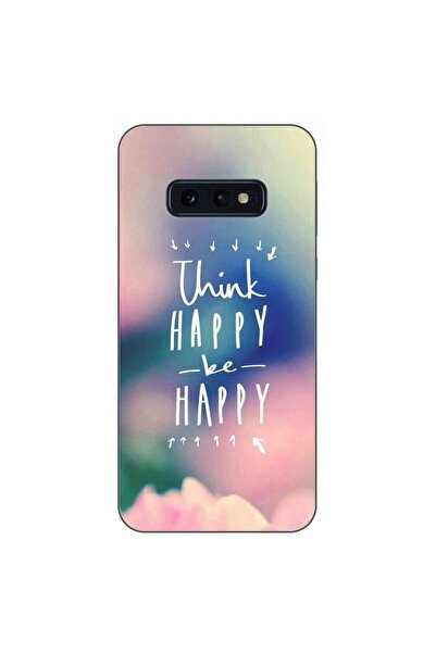 OEM Husa compatibila cu Samsung Galaxy S10e Silicon Gel Tpu Model Think Positive