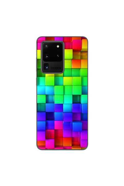 OEM Husa compatibila cu Samsung Galaxy S20 Ultra Silicon Gel Tpu Model Colorf...