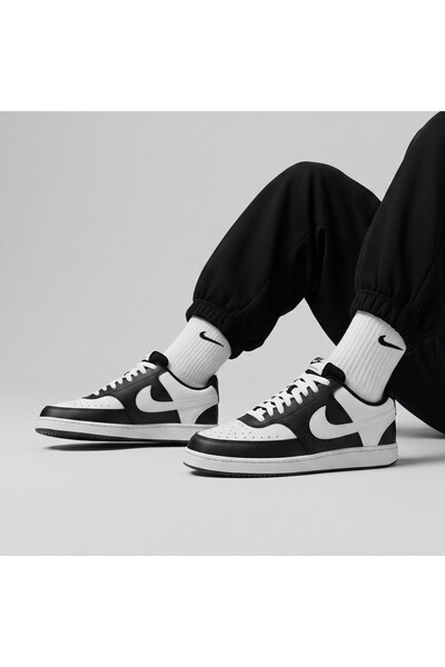 Nike Court Vision Low White Sneaker Sportie (Narrow Fit)