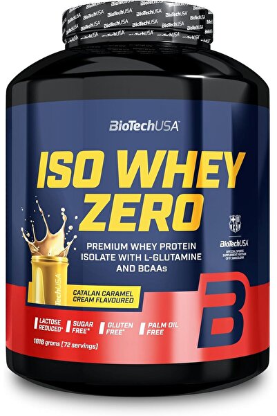 BiotechUSA Iso Whey Zero | Premium Whey Protein Isolate | Grass-Fed | Enzyme-...