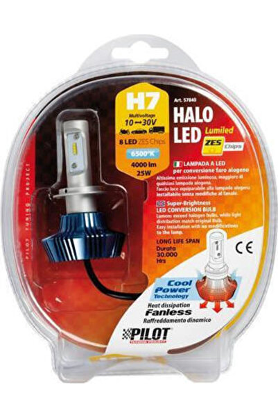 Lampa Λάμπες Αυτοκινήτου & Μοτοσικλέτας Halo H7 LED 6500K Ψυχρό Λευκό 10-30V ...