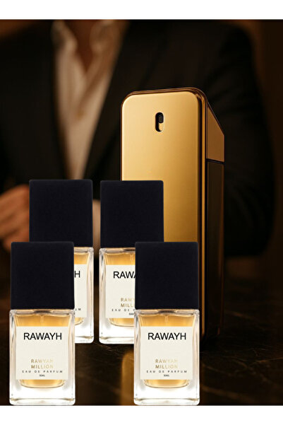 RAWAYH 4 قطع من عطر مليون 50 مل