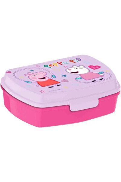 KIDS LICENSING Πλαστικό Παιδικό Δοχείο Φαγητού Πέππα Πιγκ Πολύχρωμο x x 6εκ.