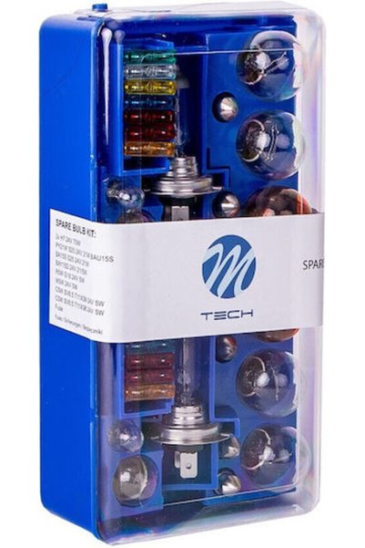 M-TECH H7+h7 24v Κιτ Αντικατάστασης Πλαστικό Κουτί 32 Τεμάχια Zz977