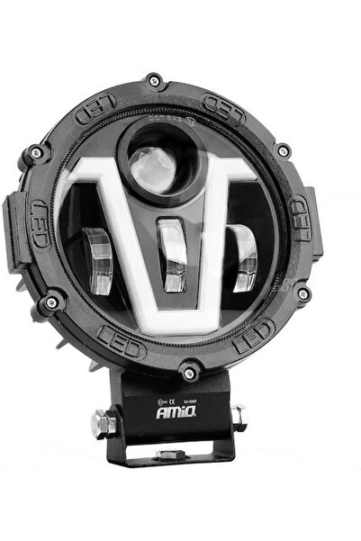 AMIO Roundς Waterproof Headlights Car LED 9 - 36V 60W 19.8cm with White Light...