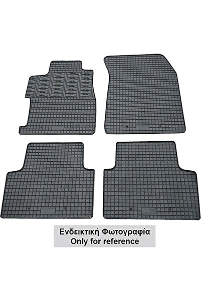 Other Cik Σετ πατάκια εμπρός και πίσω 4 τεμαχίων για Volvo XC40 2018+ Μαύρο Κ...