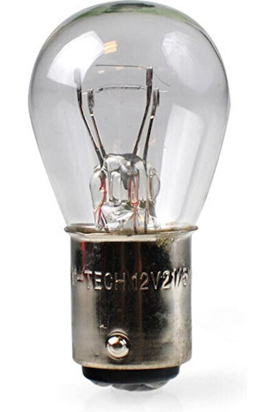 M-TECH Λάμπες Αυτοκινήτου P21/5W LED Κόκκινο 24V 1 τεμάχιο