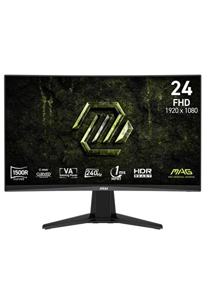 MSI MAG 245C X24 23.6 " Κυρτή Οθόνη Gaming, Full HD, 240Hz, 1ms, Μαύρο
