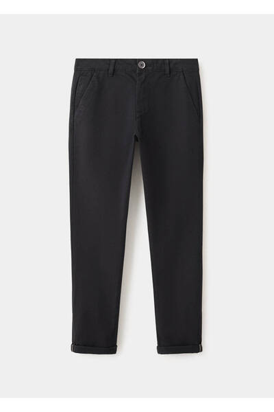 MANGO Kids Kıvrık chino pantolon
