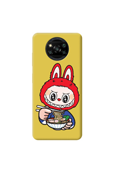 Other Xiaomi Poco X3 /X3 Pro Labubu 1 Yellow Colored Silicone TPU Θήκη