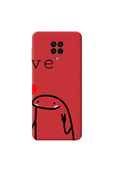 Other Xiaomi Redmi Note 9 Pro Love 2 Red Colored Silicone TPU Θήκη