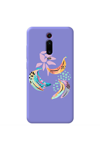 Other Xiaomi Mi 9T Pro Banana Purple Colored Silicone TPU Θήκη