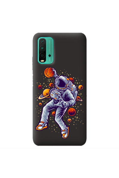 Other Xiaomi Poco M3 Space Basketball Black Colored Silicone TPU Θήκη