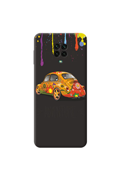 Other Xiaomi Redmi Note 9 Pro Adventure Black Colored Silicone TPU Θήκη