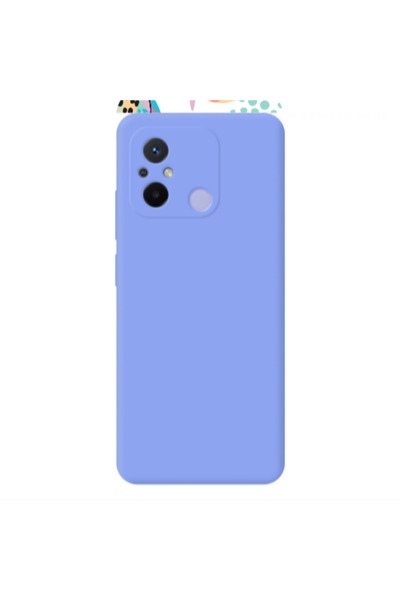 Other Xiaomi Redmi 12C Banana Light Purple Colored Silicone TPU Θήκη