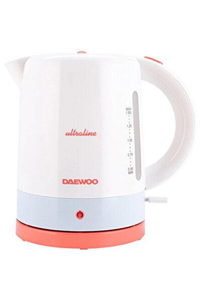 Daewoo D-DK2000U, 2200 W, 1.5 l, Indicator nivel apă, Alb