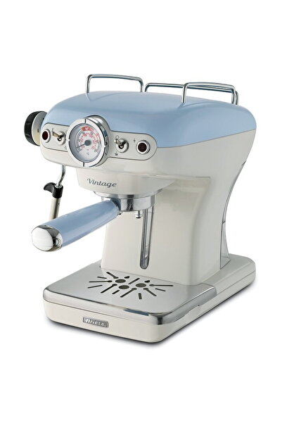 ARIETE Aparat de espresso vintage, Bleu 900 W 15 bari