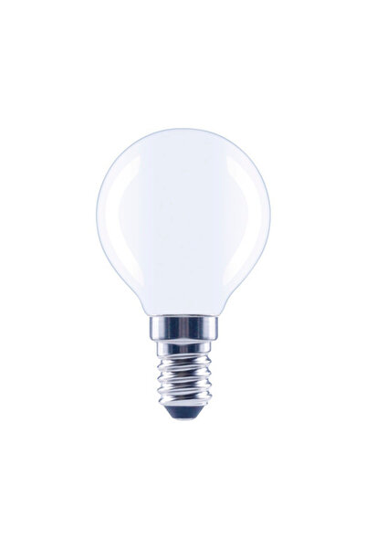 OEM Bec LED variabil Flair E14 6W 806 lumeni, glob mat G45, lumină caldă