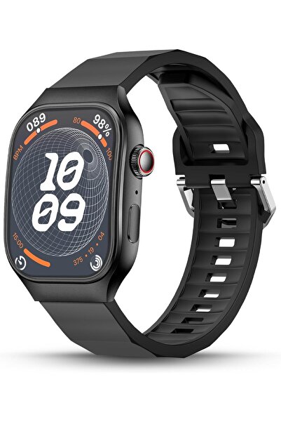 Pebble Curve 1.99" HD Curved Display Smart Watch for Men & Women, IP67 Water ...