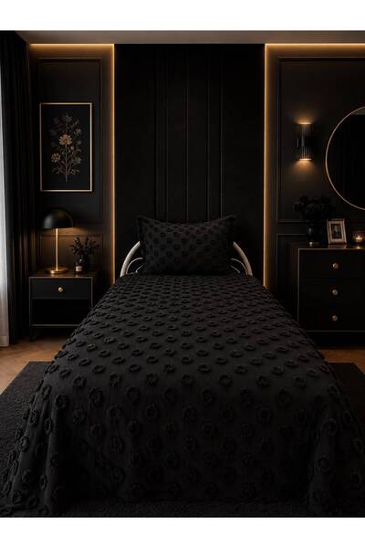 d'niss home touch of nature in your home Pompom Patterned 2 Piece Single Beds...
